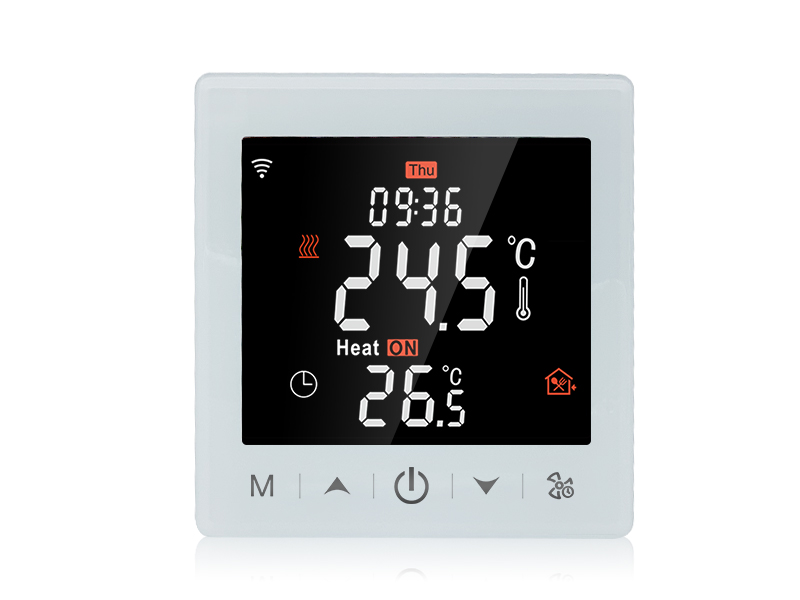 Thermostat programmable LCD tactile capacitif